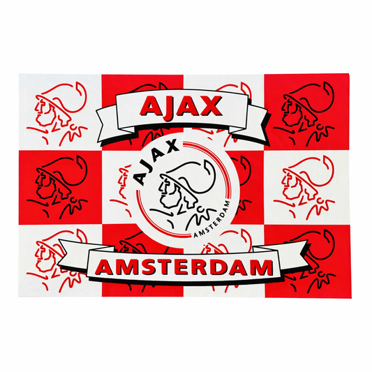 90s Large Ajax Amsterdam Flag