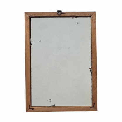 Maradona Framed Napoli 80s Mirror