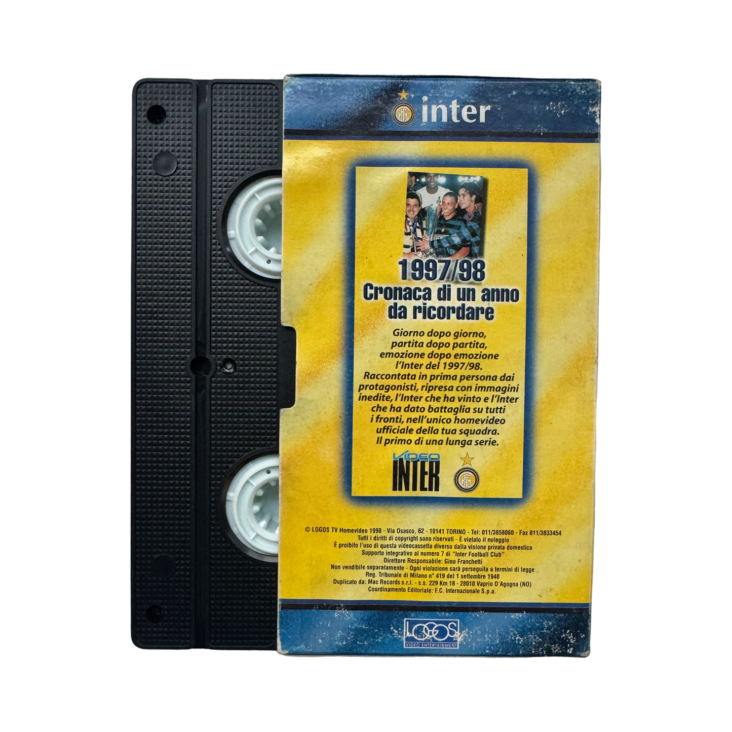 Inter 1997/98: Chronicle of a year to remember VHS Tape