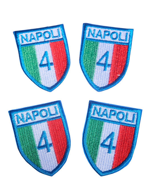 Napoli 4th Scudetto Win Embroidered Patch