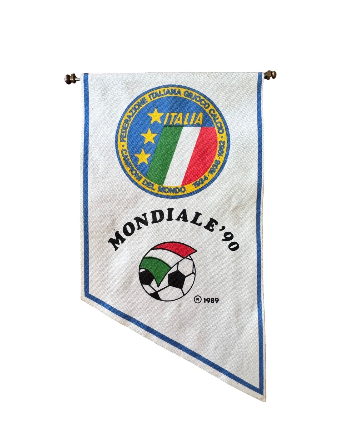 Vintage Italia 90 World Cup Pennants