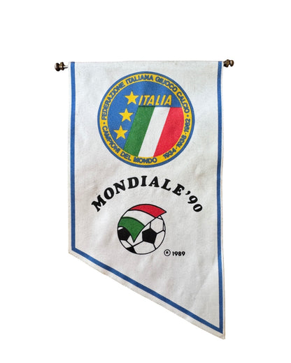 Vintage Italia 90 World Cup Pennants