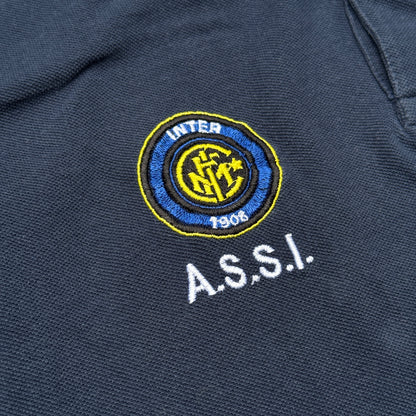 Early 2000s Inter Milan Coaching Nike Polo Shirt
