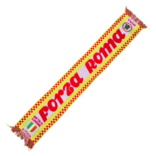 Vintage 90s Roma Football Scarf