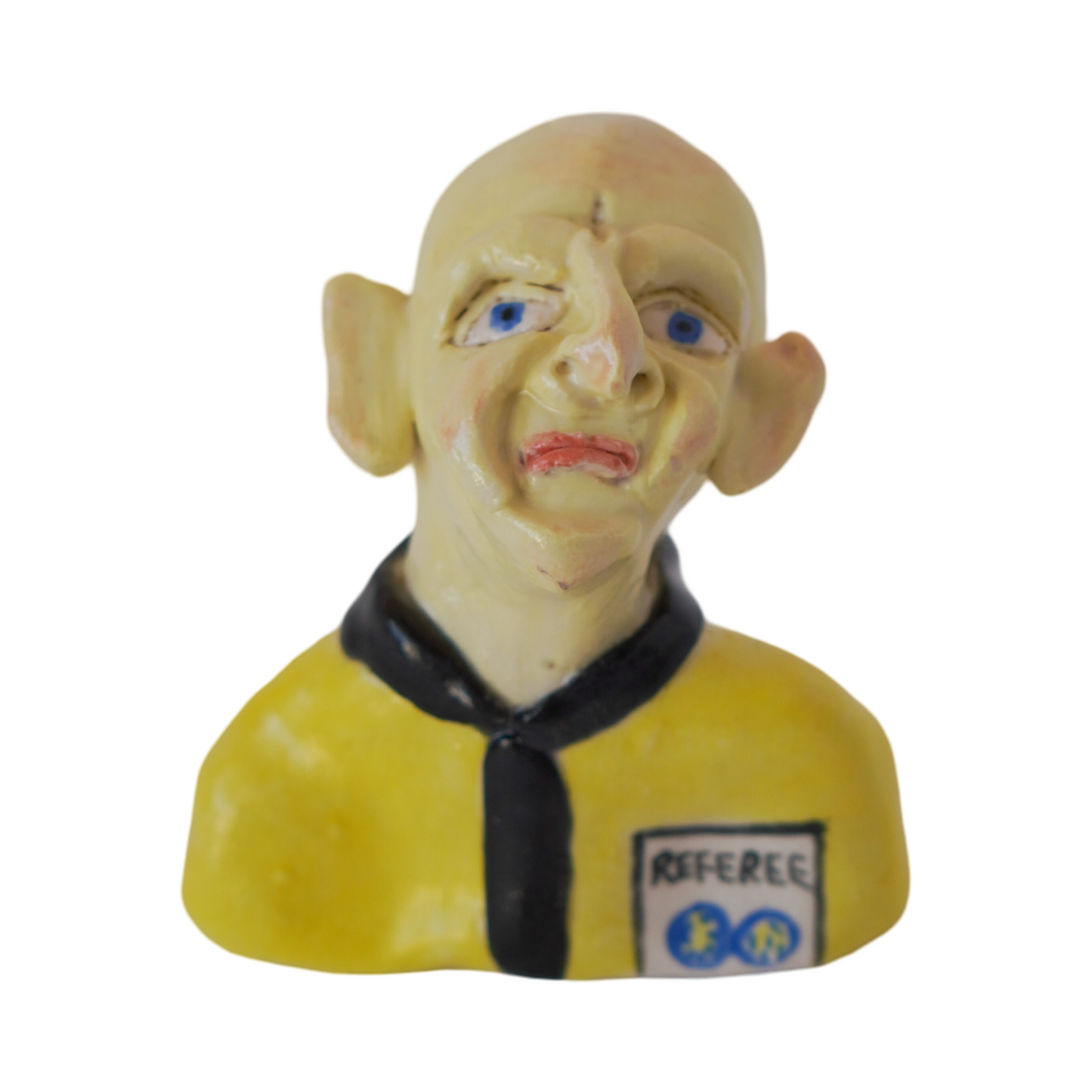 Ceramic Collina Head Keychain by FOOT POTT