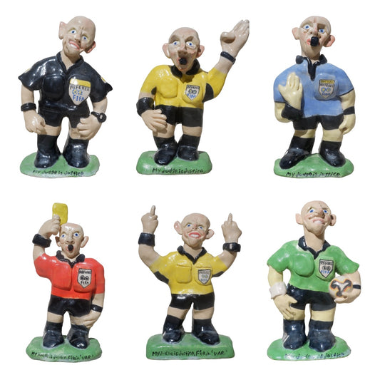 My Judge is Justice (Ceramic Collina) - by FOOT POTT