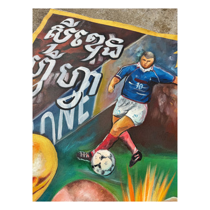 The Final Friends - Zidane Oil Painting on Canvas