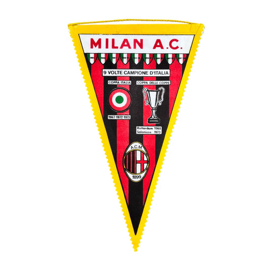 Vintage AC Milan Wall Pennant