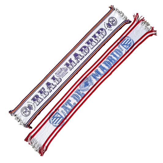 80s Football Scarfs Real Madrid / Atlético Madrid