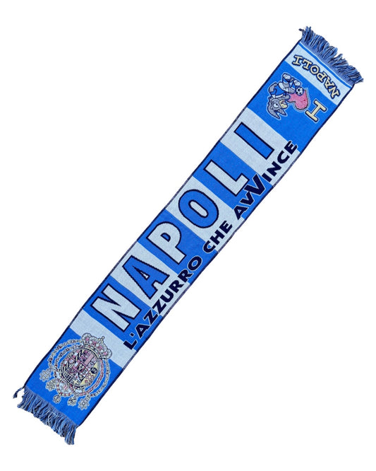 Vintage Napoli Woven Football Scarf