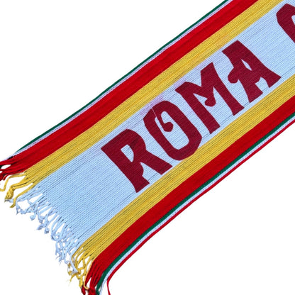 Vintage Early 90s Woven Roma Football Scarf