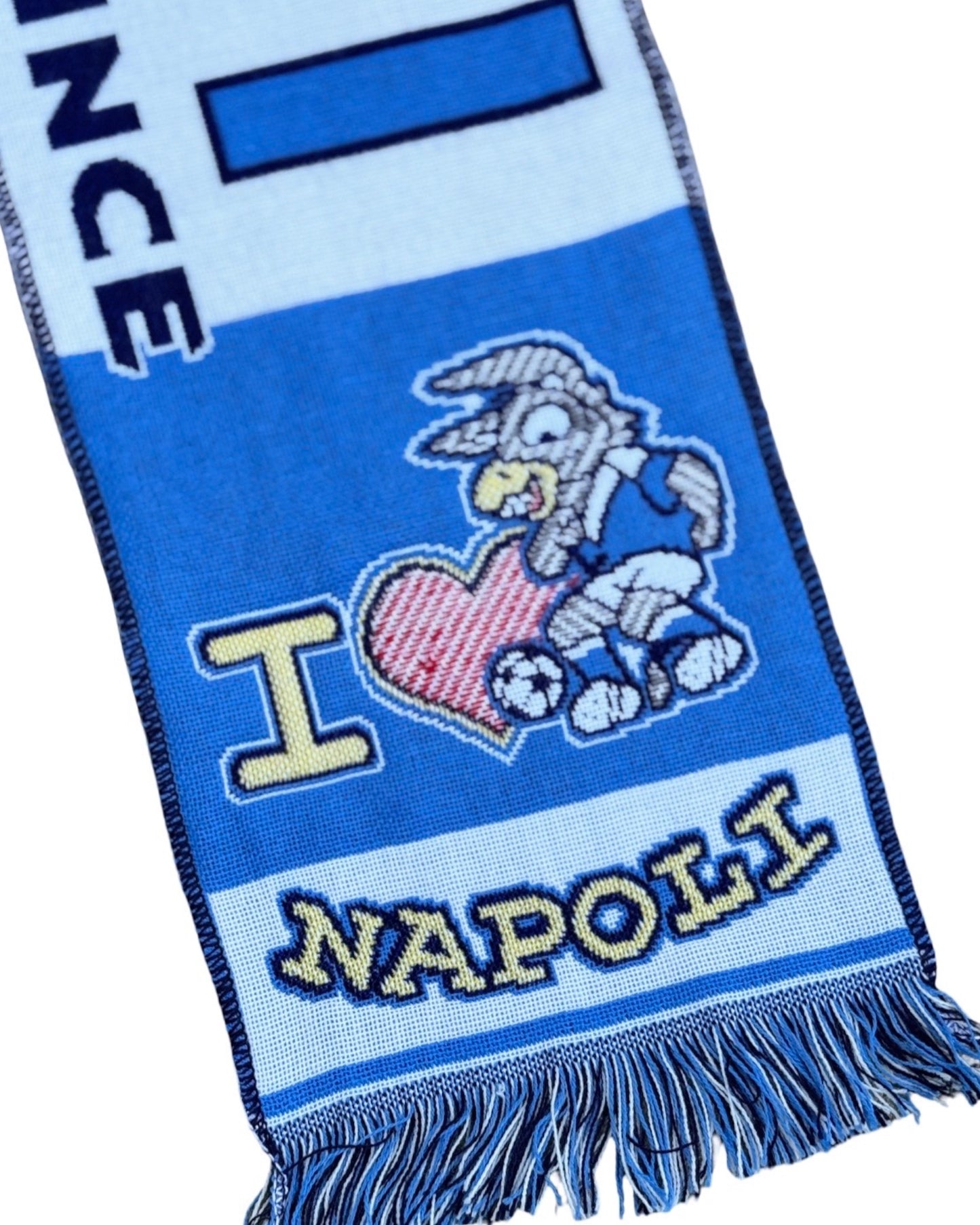 Vintage Napoli Woven Football Scarf