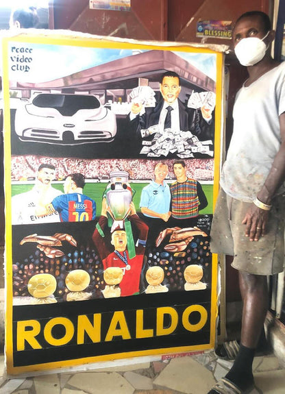 CR7 Ronaldo - Deadly Prey Print by Magasco