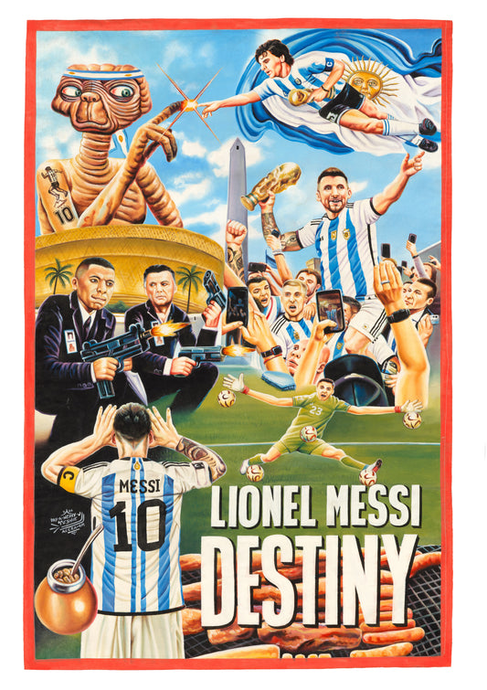 Messi Destiny - Deadly Prey Print by Heavy J