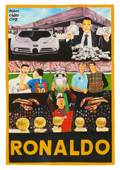 CR7 Ronaldo - Deadly Prey Print by Magasco