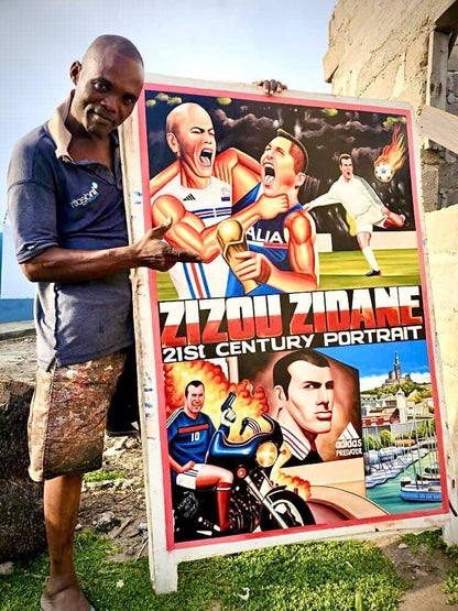 Zidane a 21st Century Portrait - Deadly Prey Print by Salvation