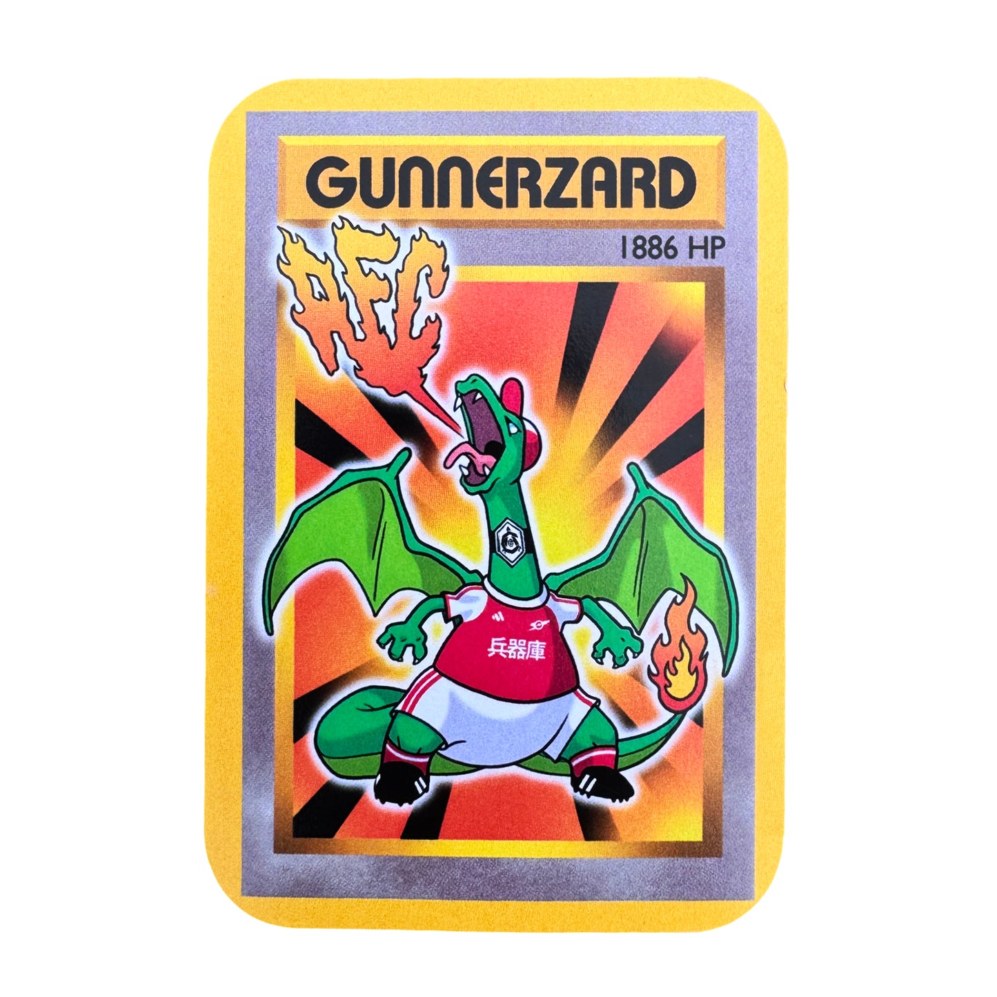 GUNNERZARD Arsenal Pokemon Card