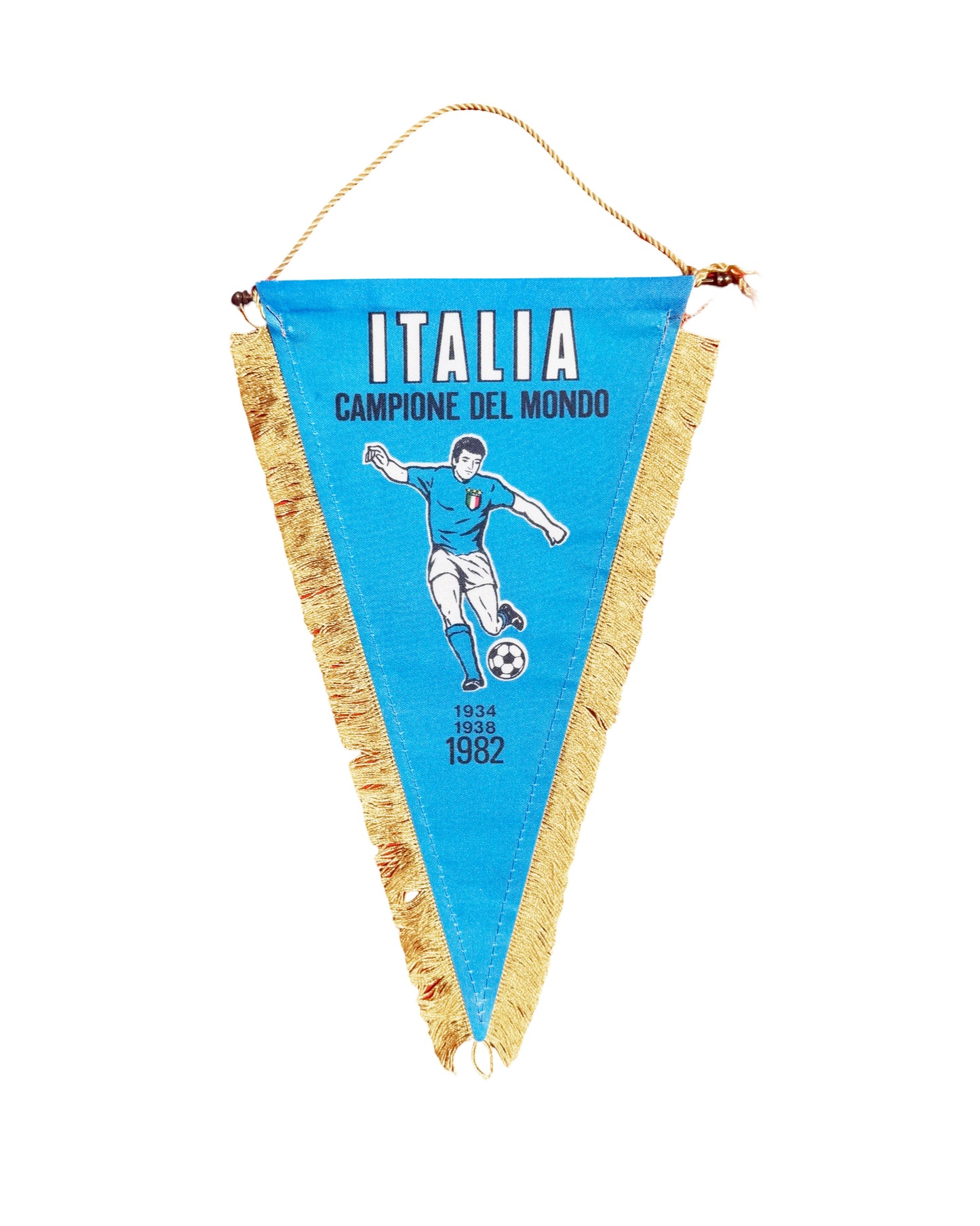 Vintage 1982 Italia Italy World Cup Pennant