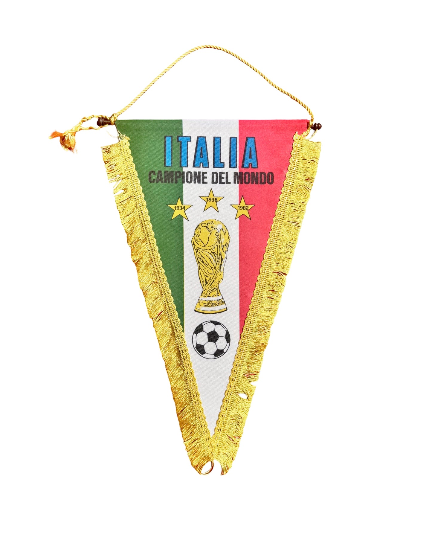 Vintage 1982 Italia Italy World Cup Pennant