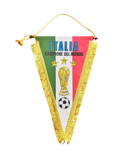 Vintage 1982 Italia Italy World Cup Pennant
