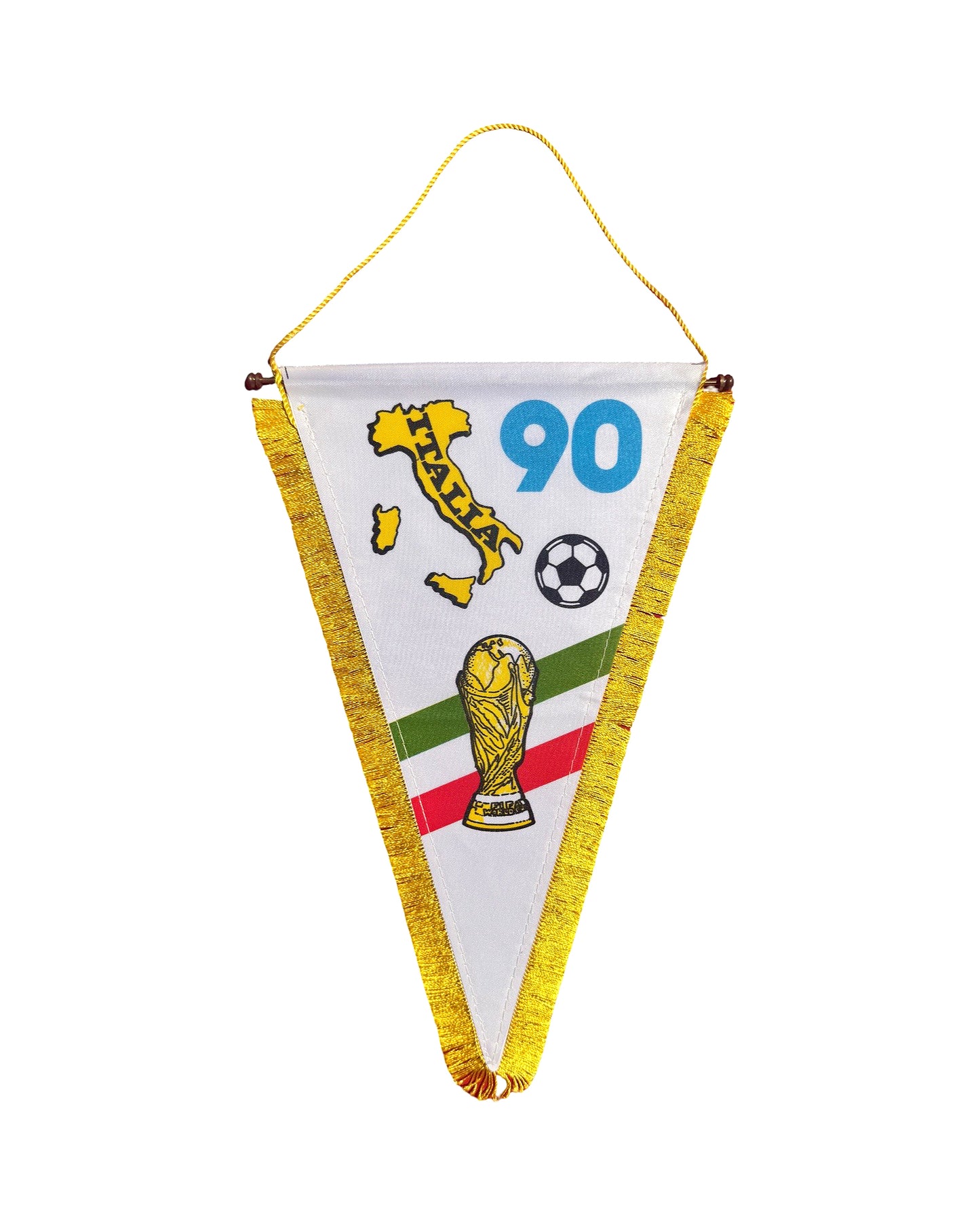 Vintage Italia 90 World Cup Pennants