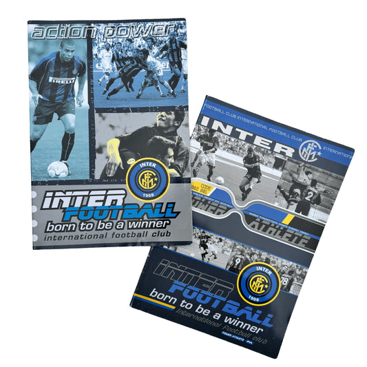 2 x A4 Inter Milan A4 Work Books