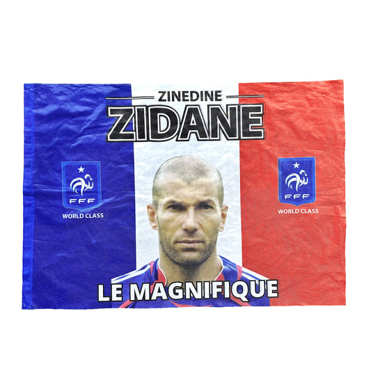 Vintage Zidane World Class 2006 Flag